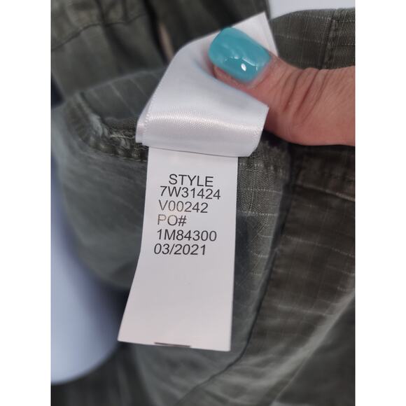 Lucky Brand Green Tencel Oversized Hooded Jacket NWT Women’s Size Small - Picture 15 of 16